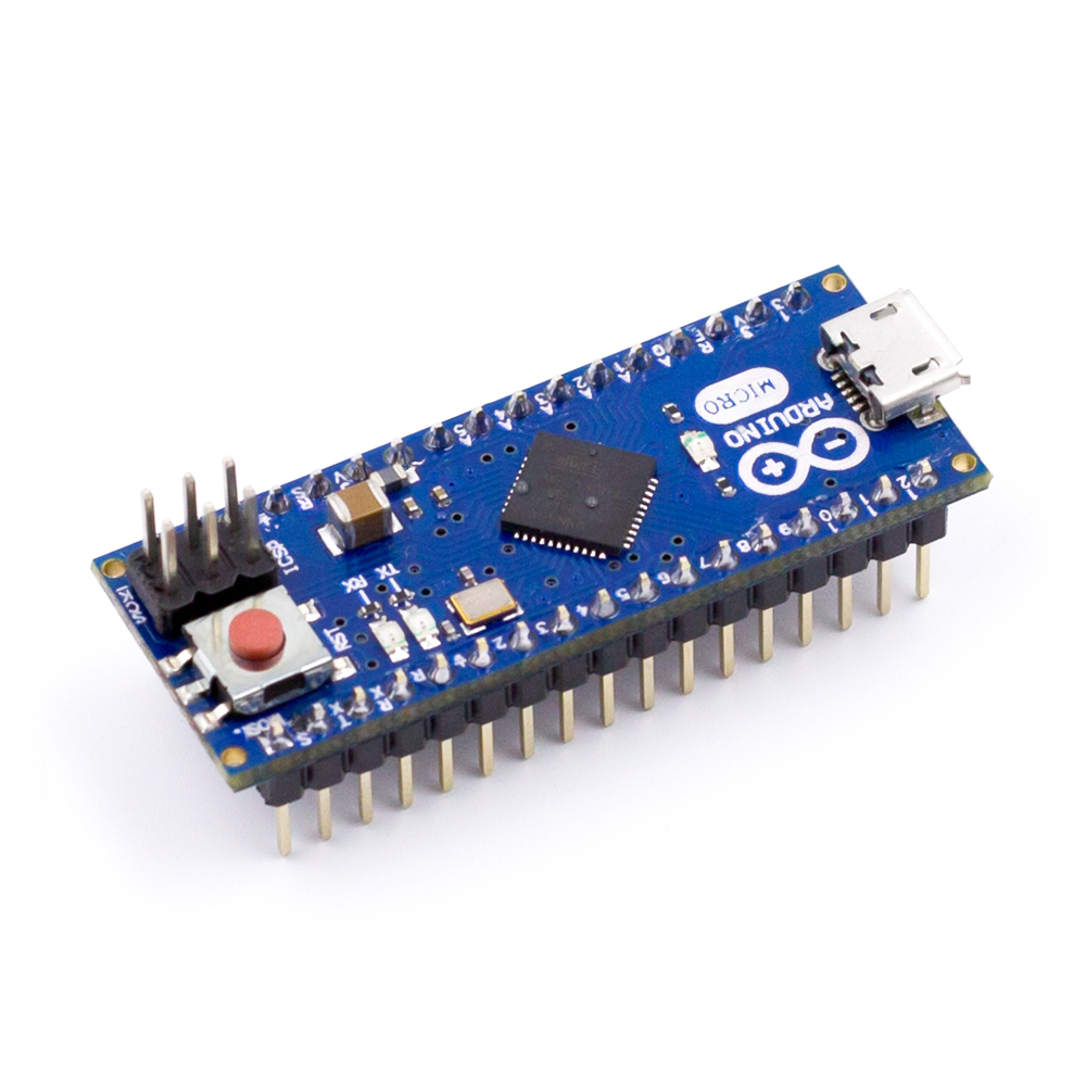 Контроллер Arduino Micro Atmega32u4, 5в 16Мгц, с кабелем